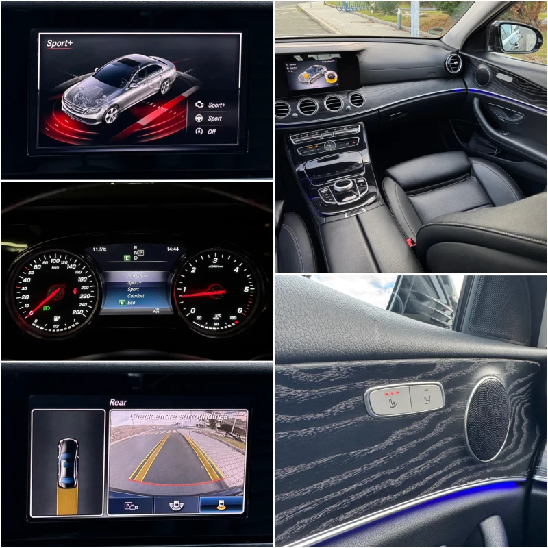Mercedes-Benz E 220 9-G Multibeam Avantgarde 194к.с. Реални километри!, снимка 10 - Автомобили и джипове - 52966835
