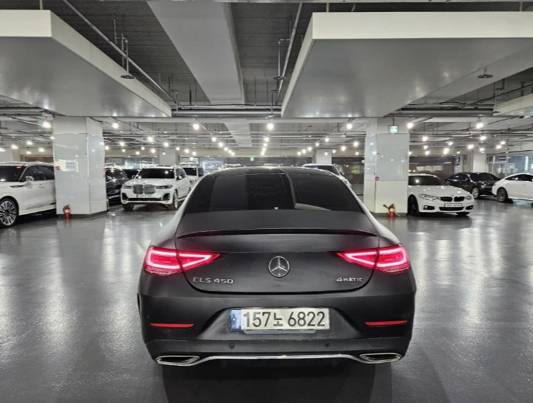 Mercedes-Benz CLS 450 MATTE BLACK, снимка 4 - Автомобили и джипове - 54980139