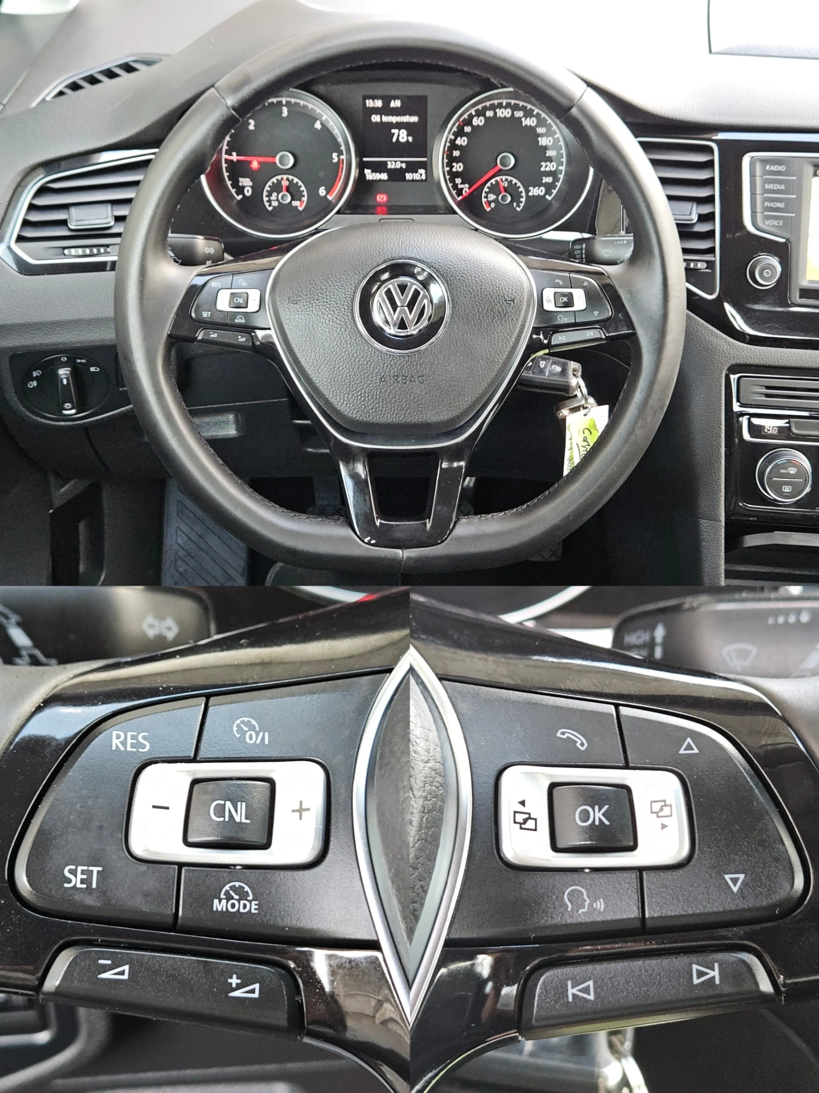 VW Sportsvan 1.6TDI/BLACK FRIDAY/ACC/NAVI//EURO 6B | Mobile.bg   12