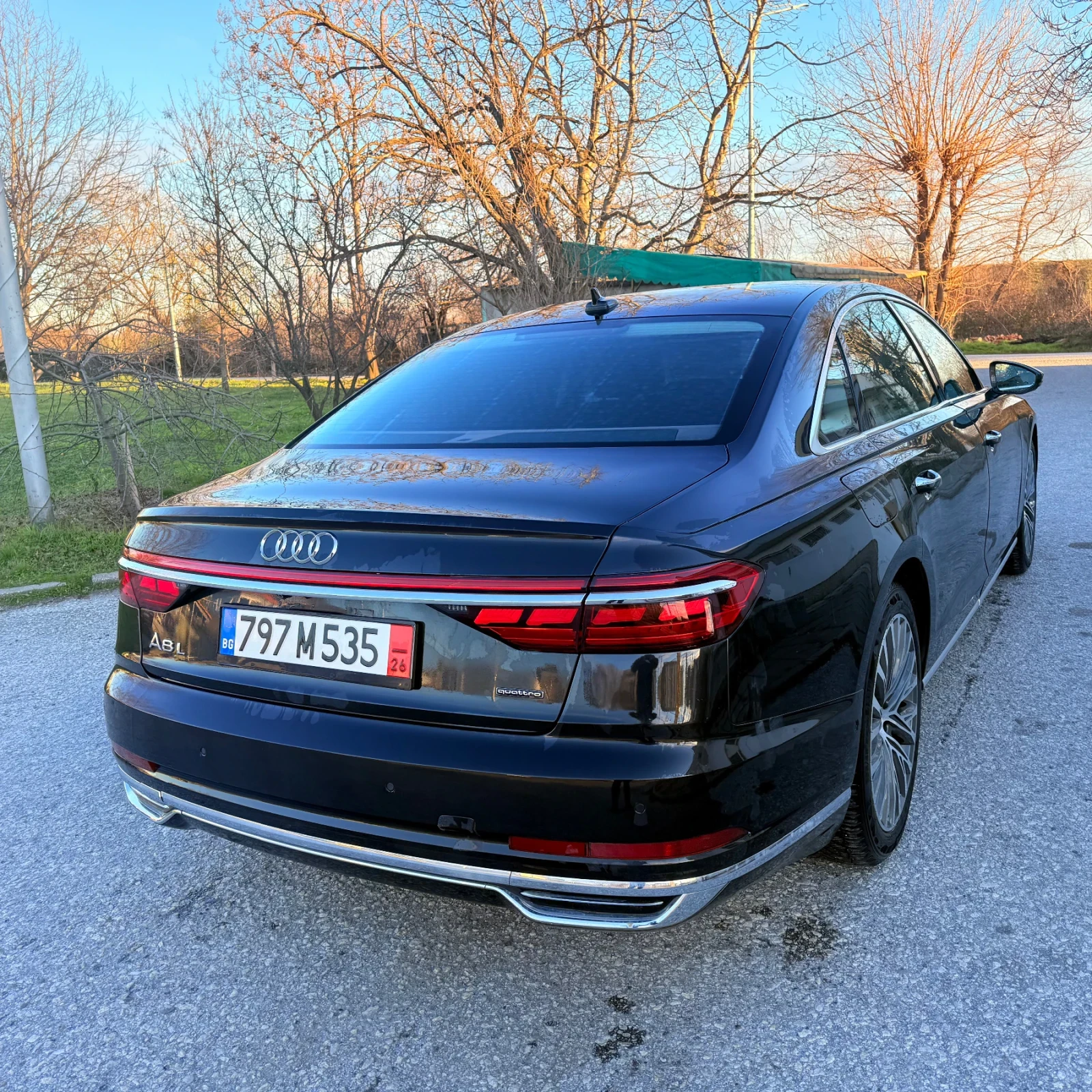 Audi A8 L 3.0 TFSI 2019 MHEV 88 хил км, снимка 4 - Автомобили и джипове - 53830339