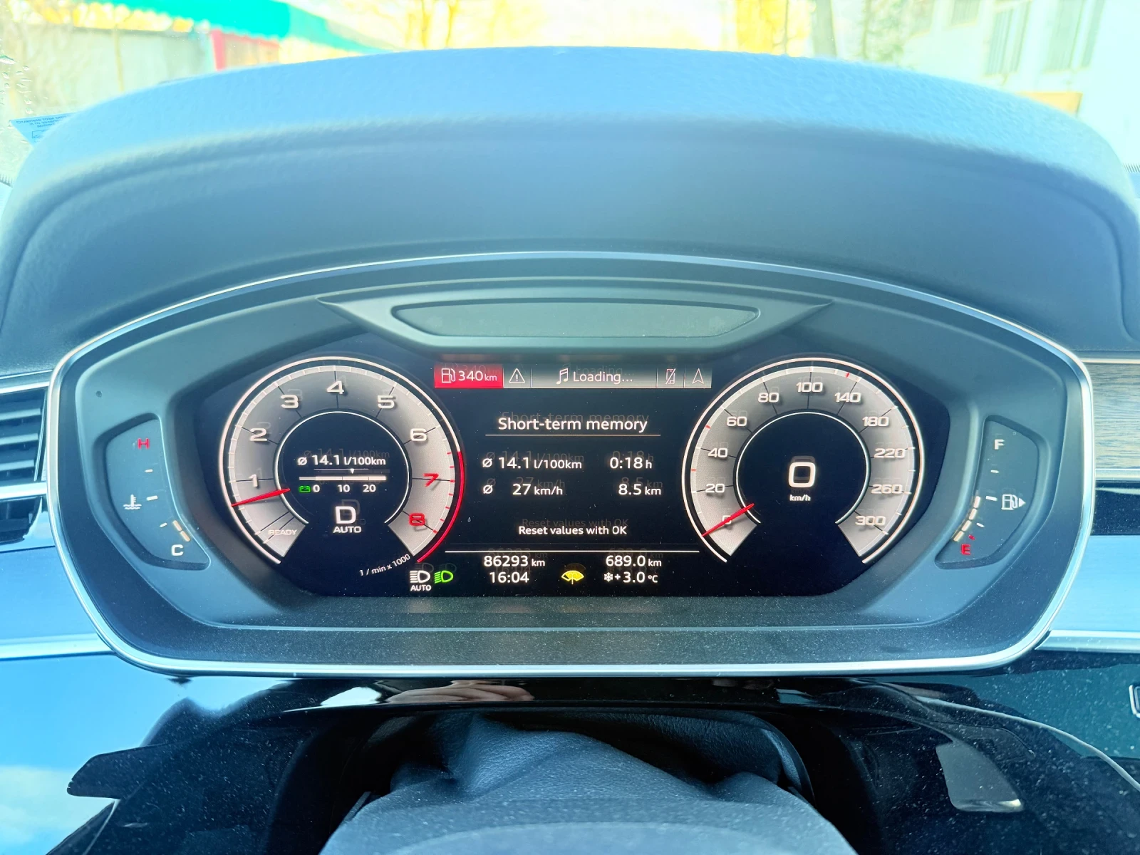 Audi A8 L 3.0 TFSI 2019 MHEV 88 хил км, снимка 16 - Автомобили и джипове - 53830339