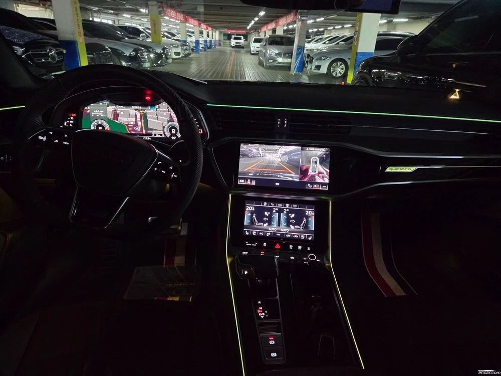 Audi A6 50TDI * ОБДУХВАНЕ * 360 КАМЕРА * DISTRONIC * HUD *, снимка 13 - Автомобили и джипове - 55383424