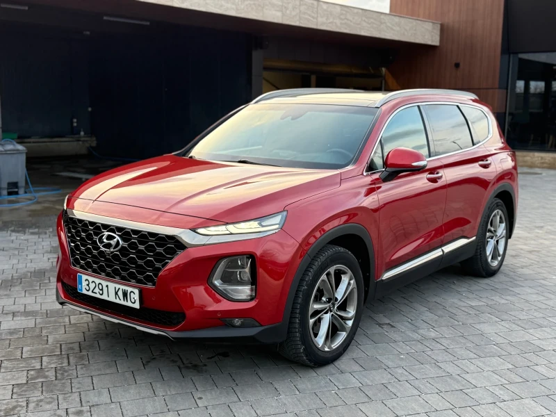 Hyundai Santa fe 2, 2 CRDI 7м Уникат= Алкантара= 360= Panorama Full, снимка 8 - Автомобили и джипове - 52025140