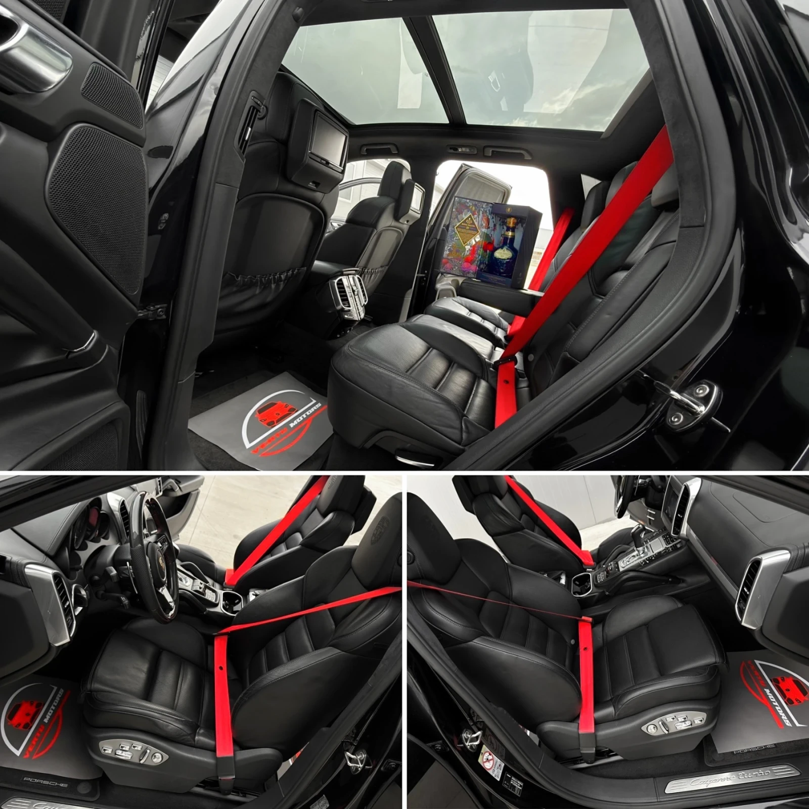 Porsche Cayenne TURBO/ 600ps/ PANO/ 3xTV/ BOSE/ CAMERA/ F1, снимка 8 - Автомобили и джипове - 54195290