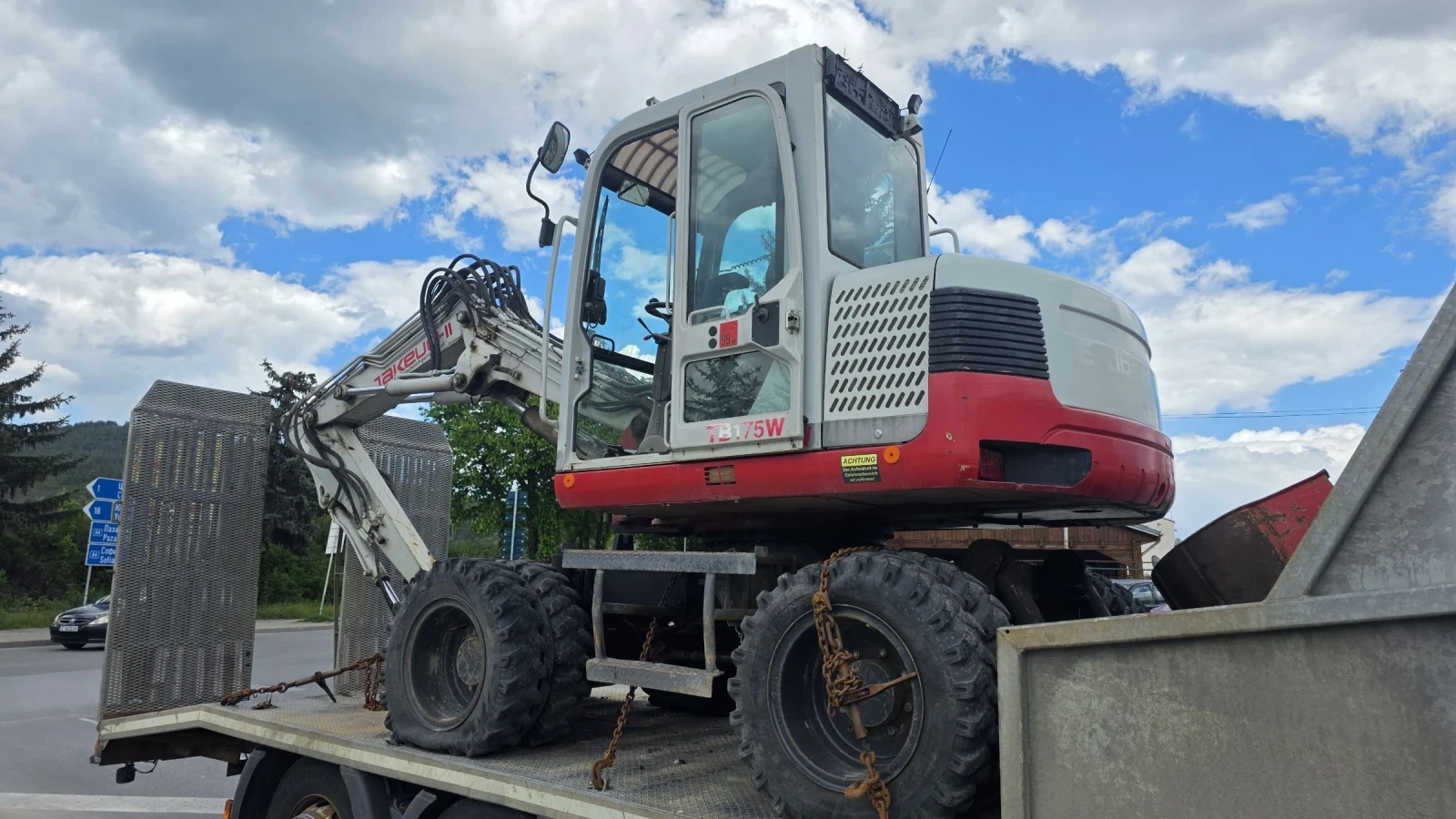 Багер Takeuchi TB 175 4 бр КОФИ , снимка 3 - Индустриална техника - 54564381