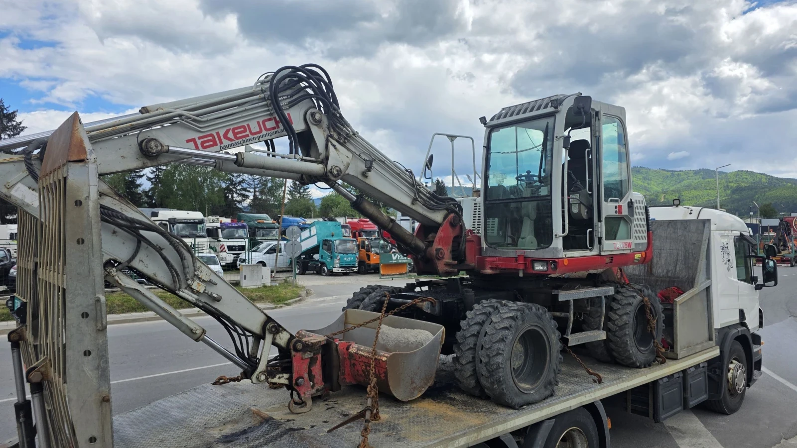 Багер Takeuchi TB 175 4 бр КОФИ 
