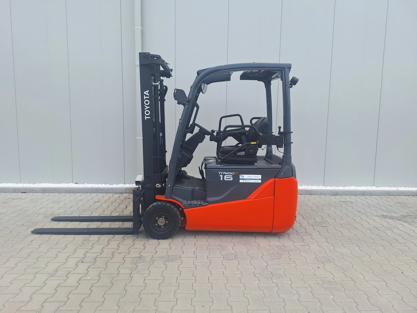 Електрокар Toyota 8FBE16T - 3300 mm