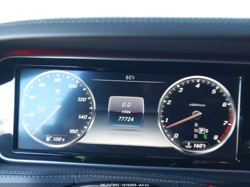Mercedes-Benz S 550 4.7L V-8 DI, DOHC, VVT, TURBO, 449HP Rear Wheel, снимка 12 - Автомобили и джипове - 53157093