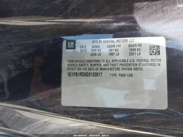 Chevrolet Camaro 1LT 3.6 * ГРАДУШКА, снимка 9 - Автомобили и джипове - 55217033