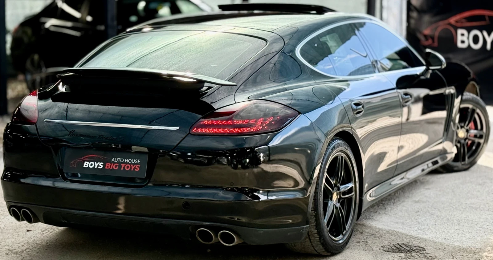 Porsche Panamera 4.8* TurboSpaket* SadowLine* Шибедах* Подгрев* УНИ - изображение 9