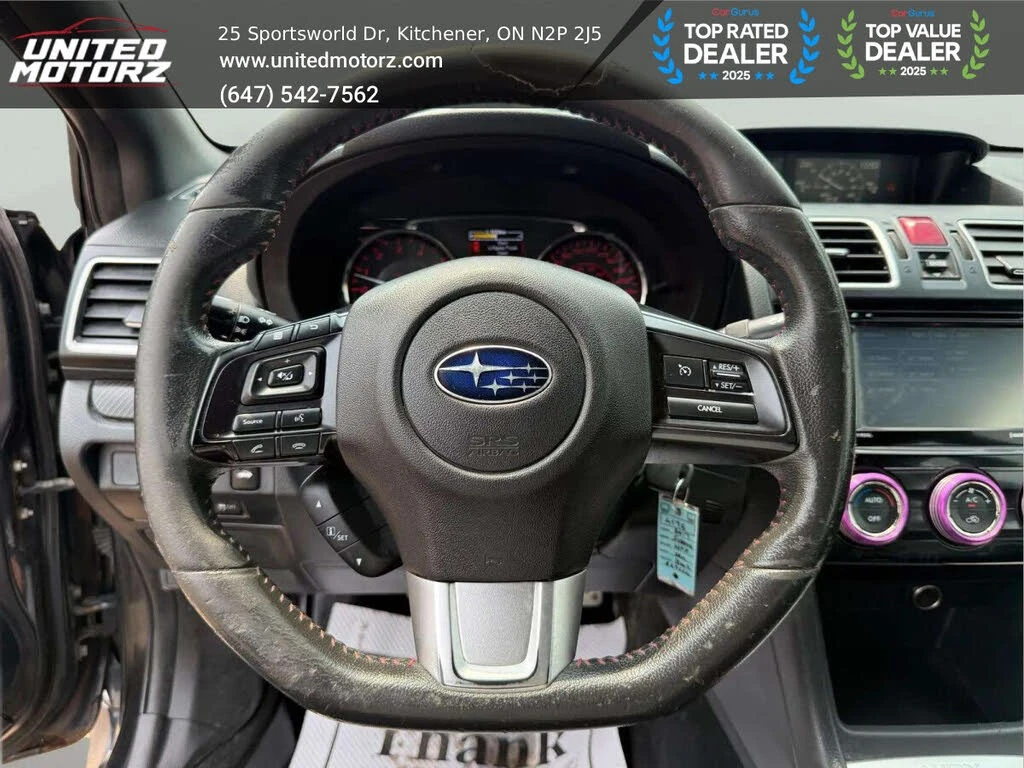 Subaru WRX * Manual* KEYLESS* Camera* ПОДГРЕВ* , снимка 9 - Автомобили и джипове - 55431438