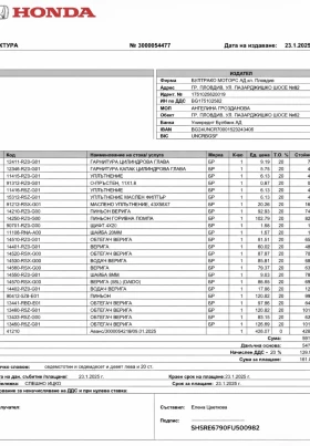 Honda Cr-v  EXECUTIVE 4х4 - 13999 € / 27379.66 лв. - 55855057 15