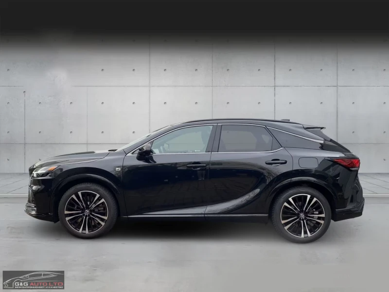 Lexus RX 500h F-SPORT/371HP/PANO/MEMO/360/HUD/M.LEV./KLESS/604g, снимка 3 - Автомобили и джипове - 52455988