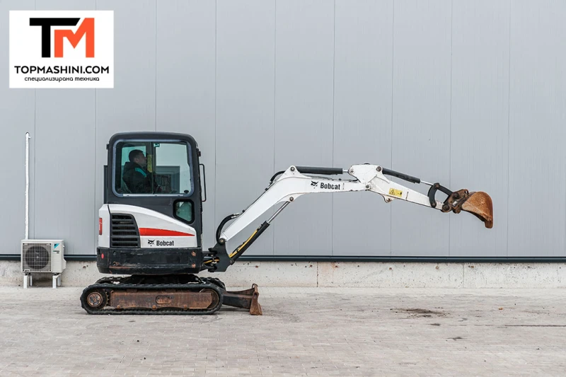 Багер Bobcat E25 EM, снимка 3 - Индустриална техника - 49676511