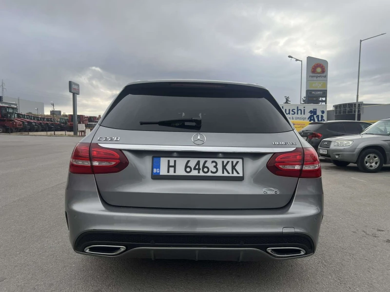 Mercedes-Benz C 220 BlueTech/AMG/EURO6B/FULL LED, снимка 6 - Автомобили и джипове - 47501416