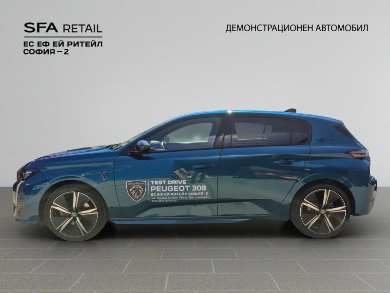 Peugeot 308 GT 1, 5 BlueHDi 130 EAT8 EURO 6.4, снимка 8 - Автомобили и джипове - 51524160