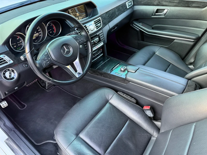 Mercedes-Benz E 220 AMG pack* Навигация* Кожа* Климатроник, снимка 9 - Автомобили и джипове - 51578578
