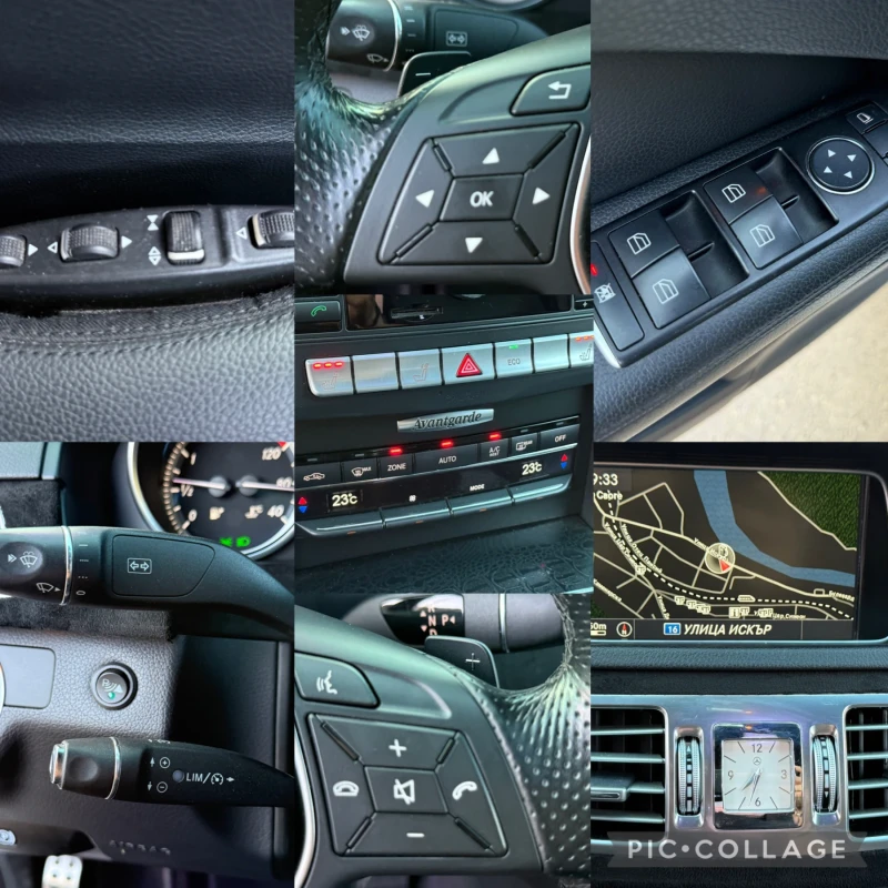 Mercedes-Benz E 220 AMG pack* Навигация* Кожа* Климатроник, снимка 15 - Автомобили и джипове - 51578578