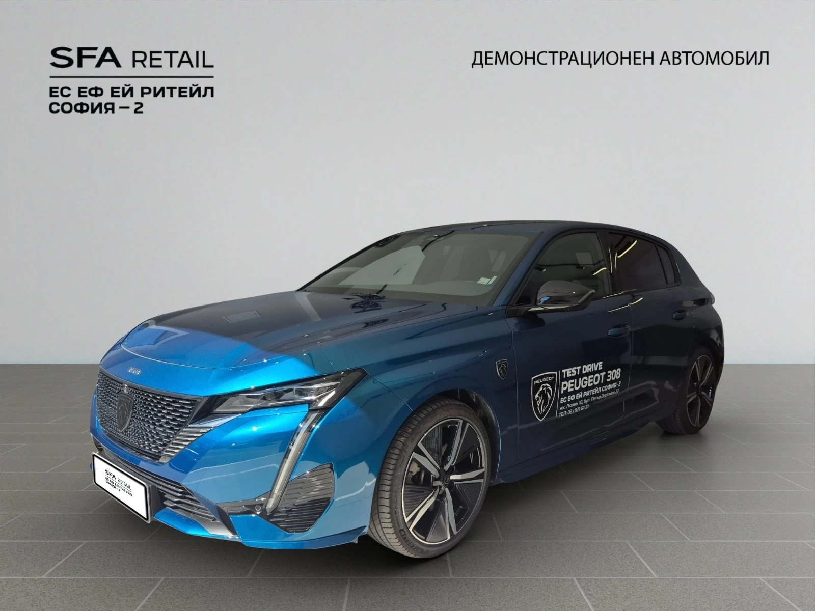 Peugeot 308 GT 1, 5 BlueHDi 130 EAT8 EURO 6.4, снимка 1