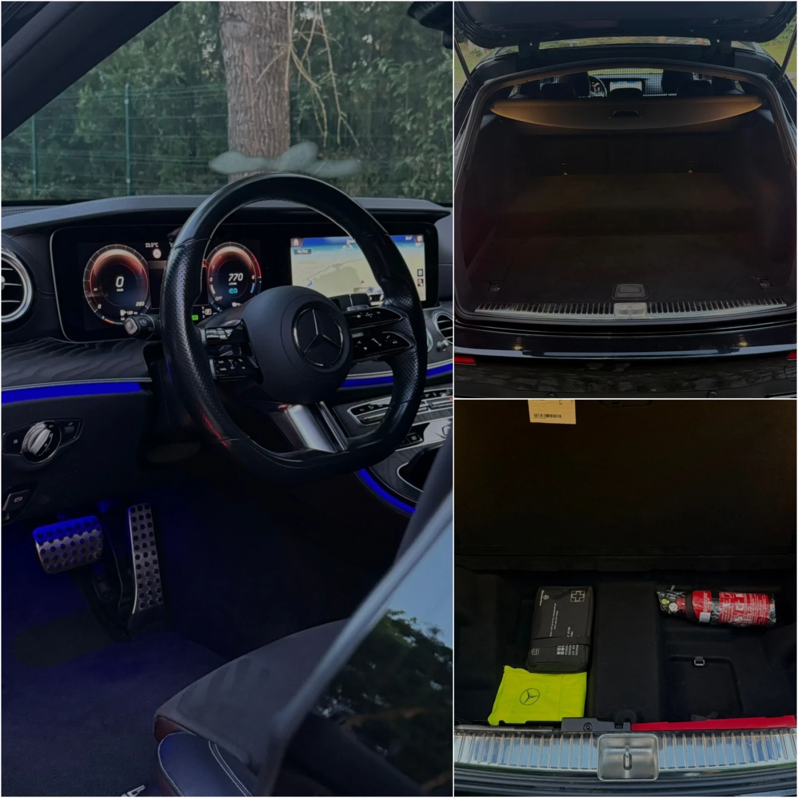 Mercedes-Benz E 300 E300de/Plug-in/AMG/9G/306h.p., снимка 11 - Автомобили и джипове - 55183193