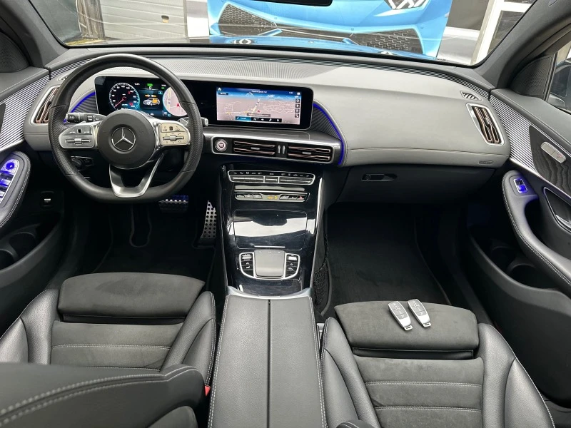 Mercedes-Benz EQC ГАРАНЦИЯ* AMG* DISTRONIC* PANORAMA* 360* СТЕПЕНКИ*, снимка 7 - Автомобили и джипове - 45446524