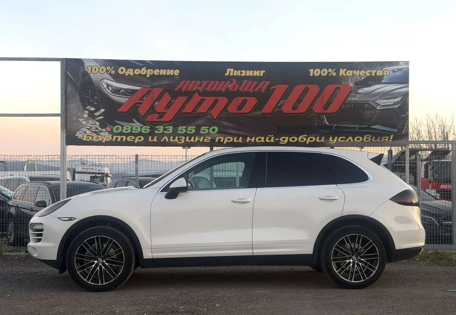 Porsche Cayenne 3.0 БЯЛА ПЕРЛА ЛИЗИНГ, снимка 9 - Автомобили и джипове - 53851494