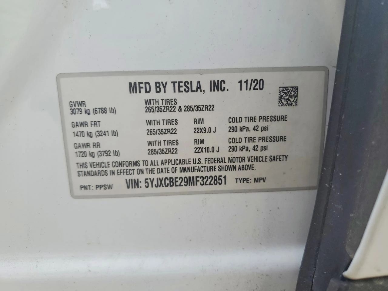 Tesla Model X, снимка 13 - Автомобили и джипове - 55104209