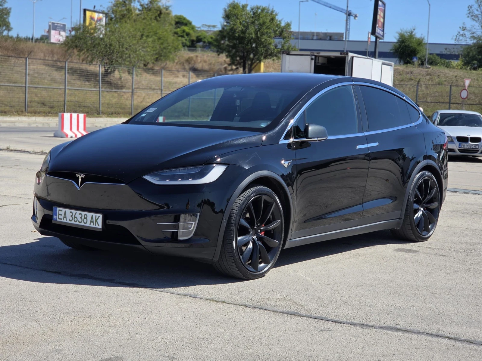 Tesla Model X P100D Ludicros В ГАРАНЦИЯ