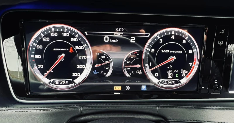 Mercedes-Benz S 63 AMG Burm 3D/3xTV/Exclusive/Designo, снимка 9 - Автомобили и джипове - 49699670