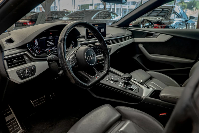 Audi A5 2.OTFSI/ABT/Virtual/HuD/Камера 360/Quattro , снимка 7 - Автомобили и джипове - 51637477