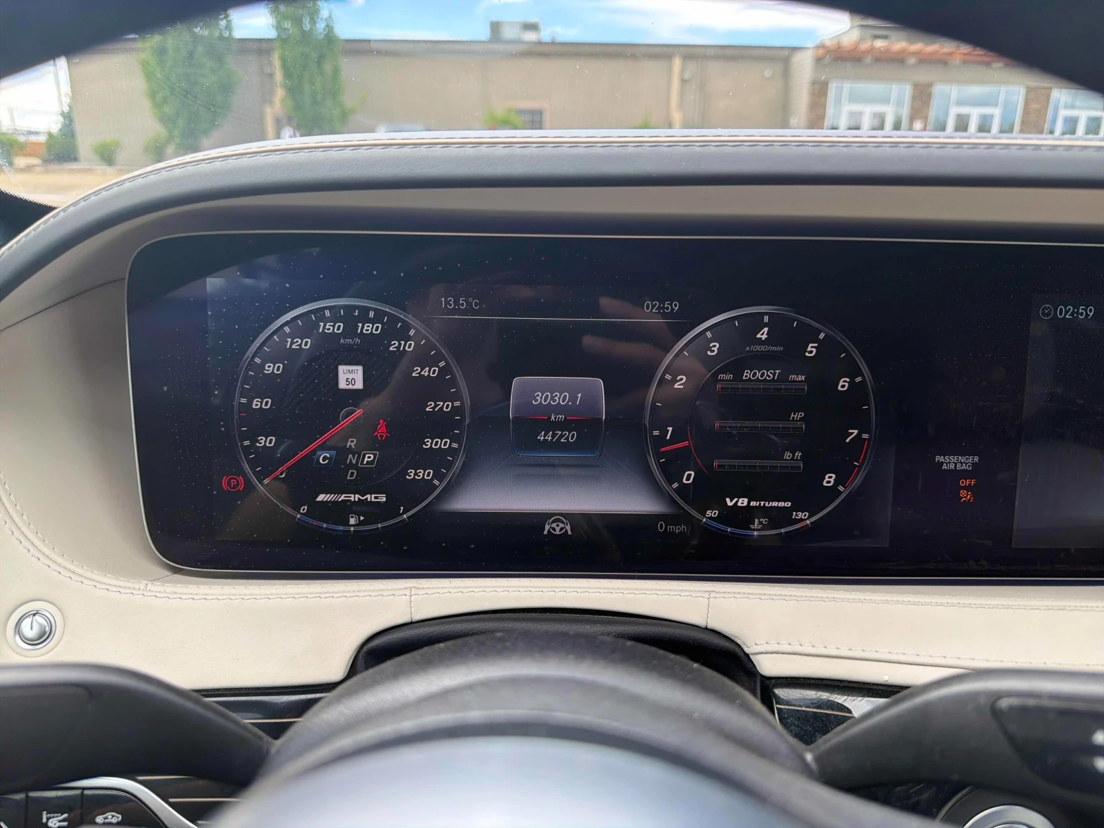 Mercedes-Benz S 63 AMG 4D Burmester/Designo Leather, снимка 10 - Автомобили и джипове - 54970394