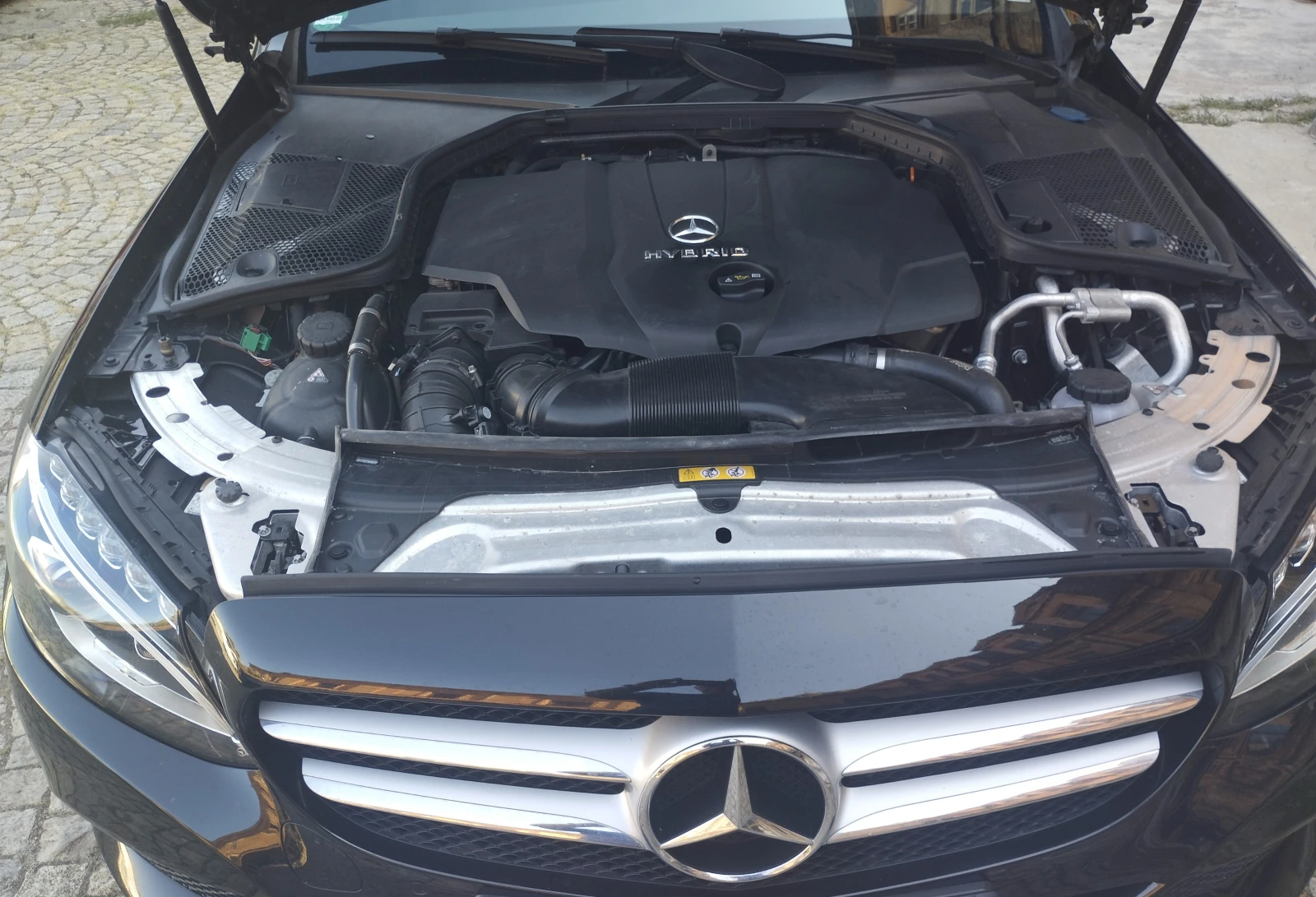 Mercedes-Benz C 300 HYBRID-DIESEL, снимка 13 - Автомобили и джипове - 55642210