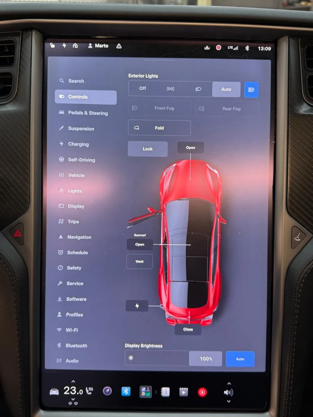Tesla Model S 100D / 4x4 / MCU2 / Аutopilot /EU, снимка 15 - Автомобили и джипове - 56344948