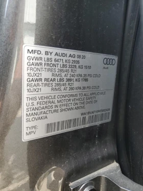 Audi Q8 PREMIUM PLUS 55 TFSI QUATTRO - 65000 лв. - 85640446 12