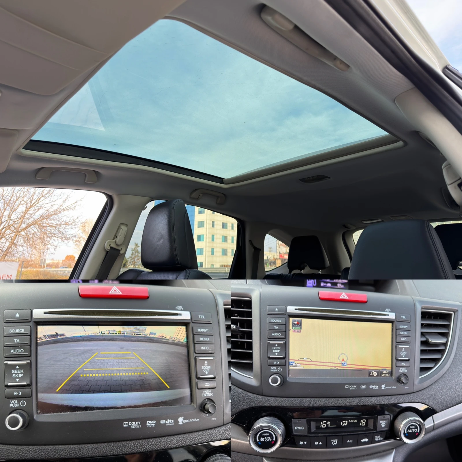 Honda Cr-v EXECUTIVE2.2CDTI-ПАНОРАМА-ПОДГРЕВ-КАМЕРА-ДИСТРОНИК - изображение 9