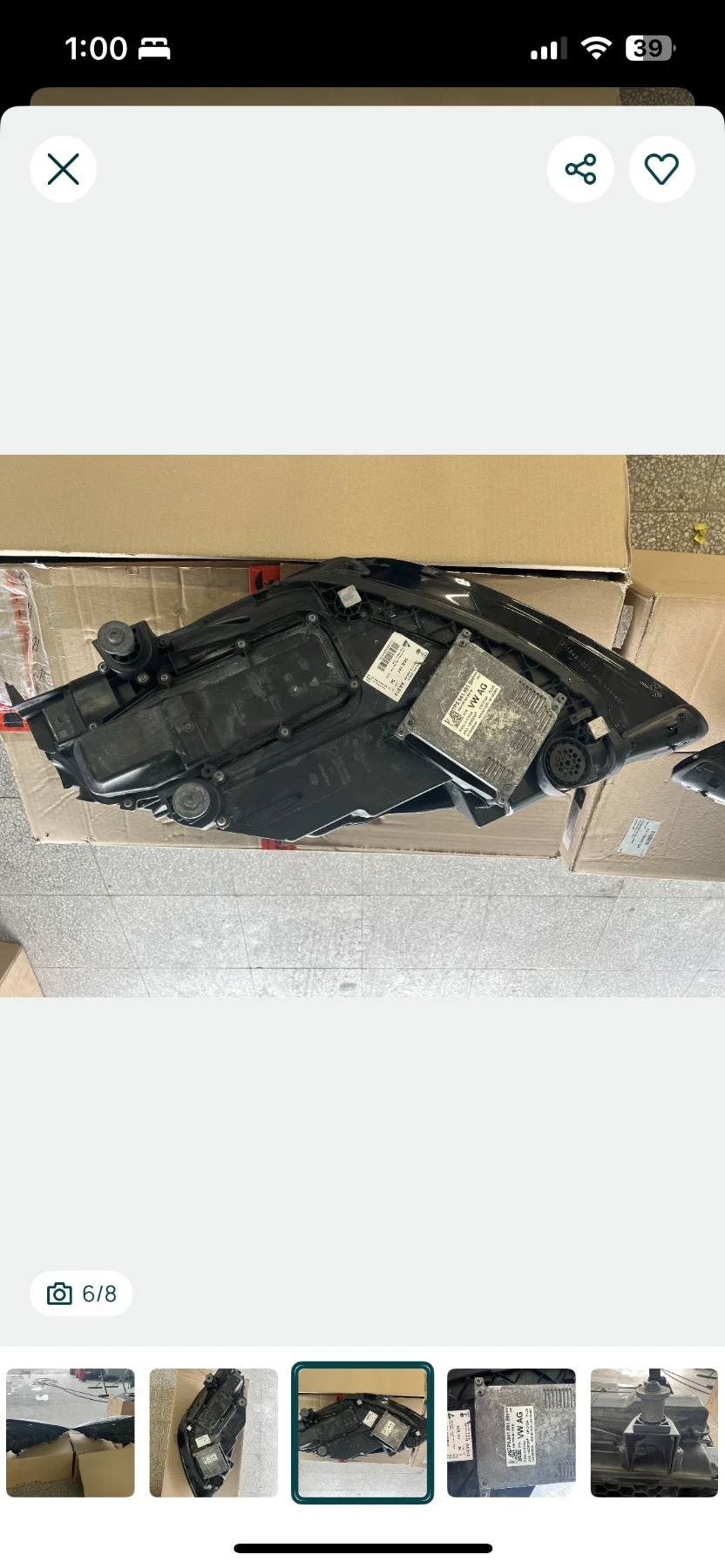 Porsche Cayenne Комплект Led фарове, снимка 6 - Автомобили и джипове - 55040907