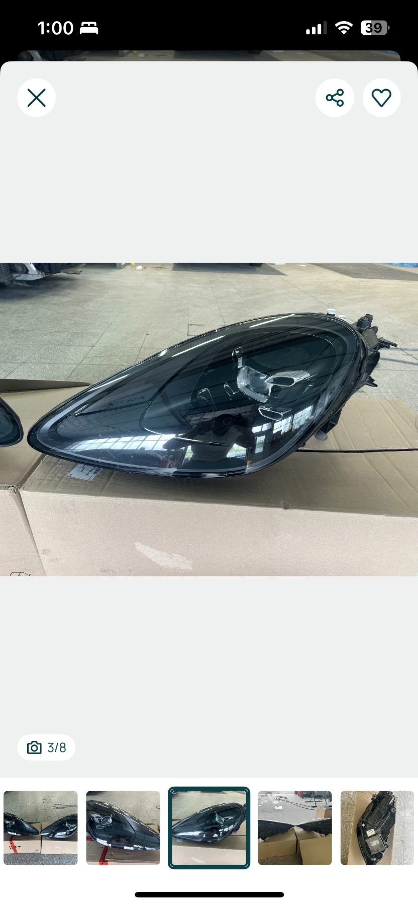 Porsche Cayenne Комплект Led фарове, снимка 3 - Автомобили и джипове - 55040907