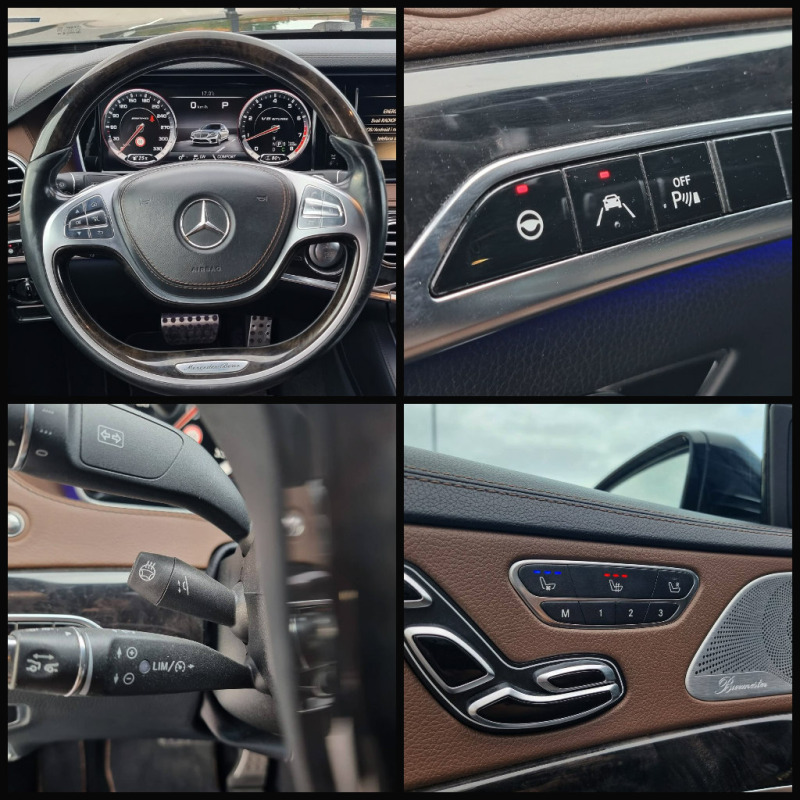 Mercedes-Benz S 350 /6.3AMG/Distronic/massage /, снимка 15 - Автомобили и джипове - 45353968