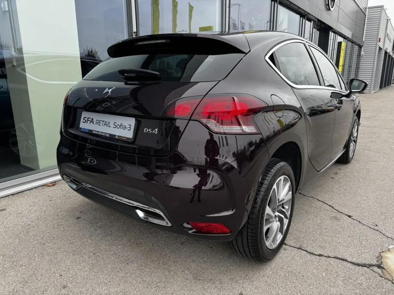 Citroen DS4 1.6 BlueHDi / 120 HP AUT EURO 6 цвят бордо, снимка 5 - Автомобили и джипове - 47981747