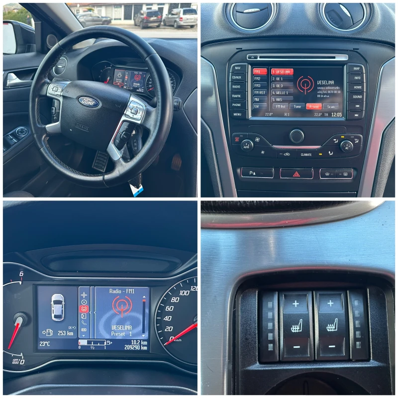 Ford Mondeo 2.0HDI Titanium Навигация Face Lift, снимка 15 - Автомобили и джипове - 52158349