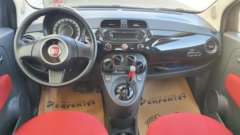 Fiat 500 1.2 Автомат, снимка 11 - Автомобили и джипове - 36396912