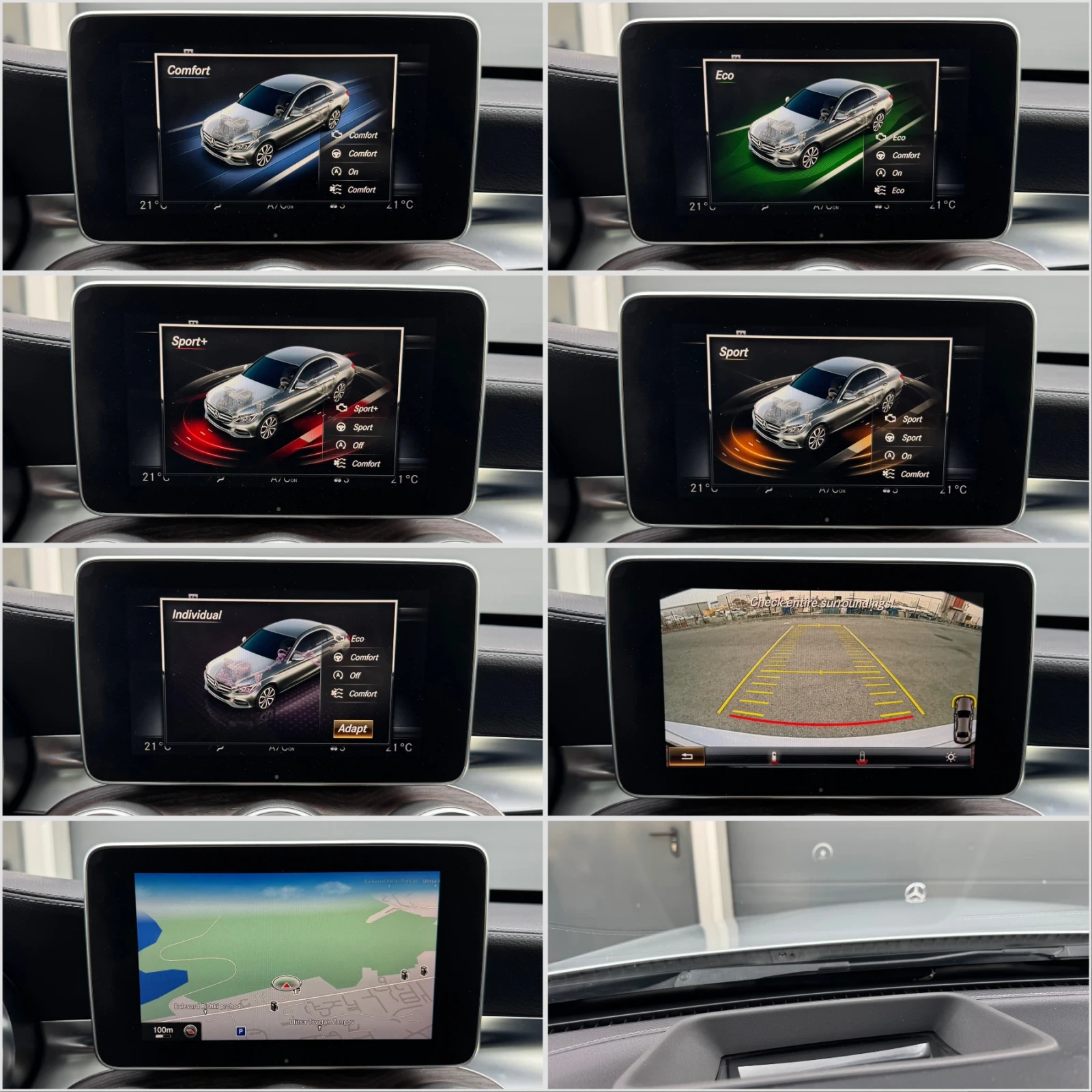 Mercedes-Benz C 250 CDI 4Matic* Distronic* HeadUp* ШВЕЙЦАРИЯ!!!, снимка 15 - Автомобили и джипове - 55827326
