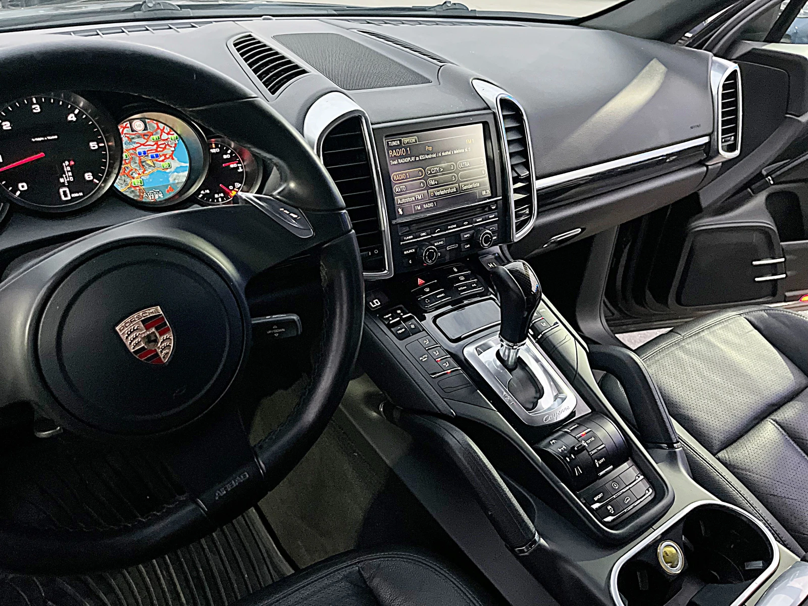 Porsche Cayenne 3.0D-245k.c-4x4-Night Black-NAVI-LED-BIXENON !!! | Mobile.bg   11