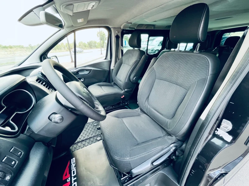 Opel Vivaro 8-МЕСТА;КЛИМАТИК;НАВИГАЦИЯ;EURO6;125к.с., снимка 7 - Бусове и автобуси - 47143212