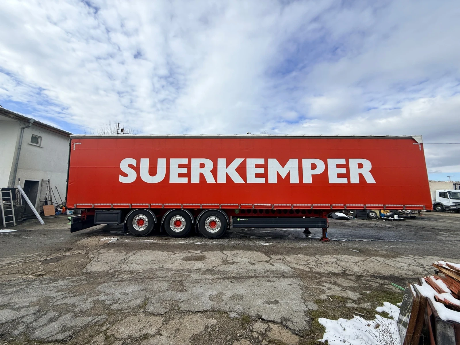 Полуремарке Berger LIGHT / тунел за ролони / буге / тара 5530 кг., снимка 3 - Ремаркета - 53374876