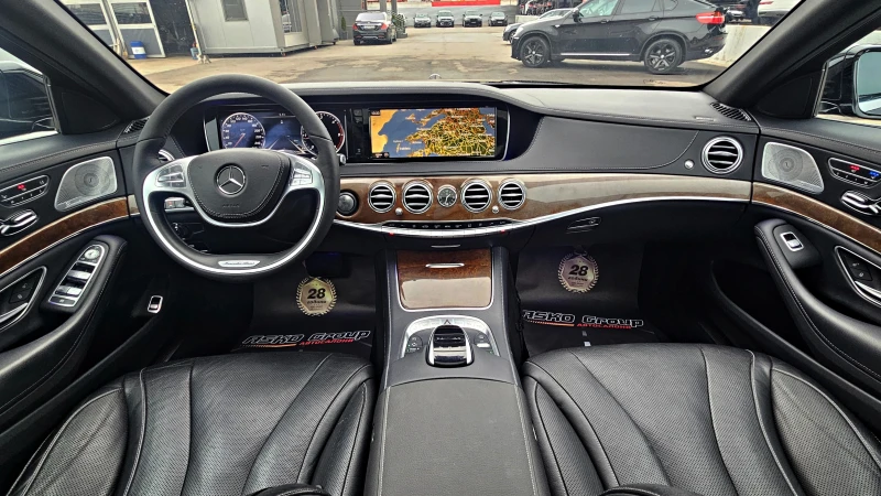 Mercedes-Benz S 350 AMG/DISTR/CAMERA/AMBIЕNT/PANO/ПОДГРЕВ/ОБДУХ/LIZING, снимка 8 - Автомобили и джипове - 48249709