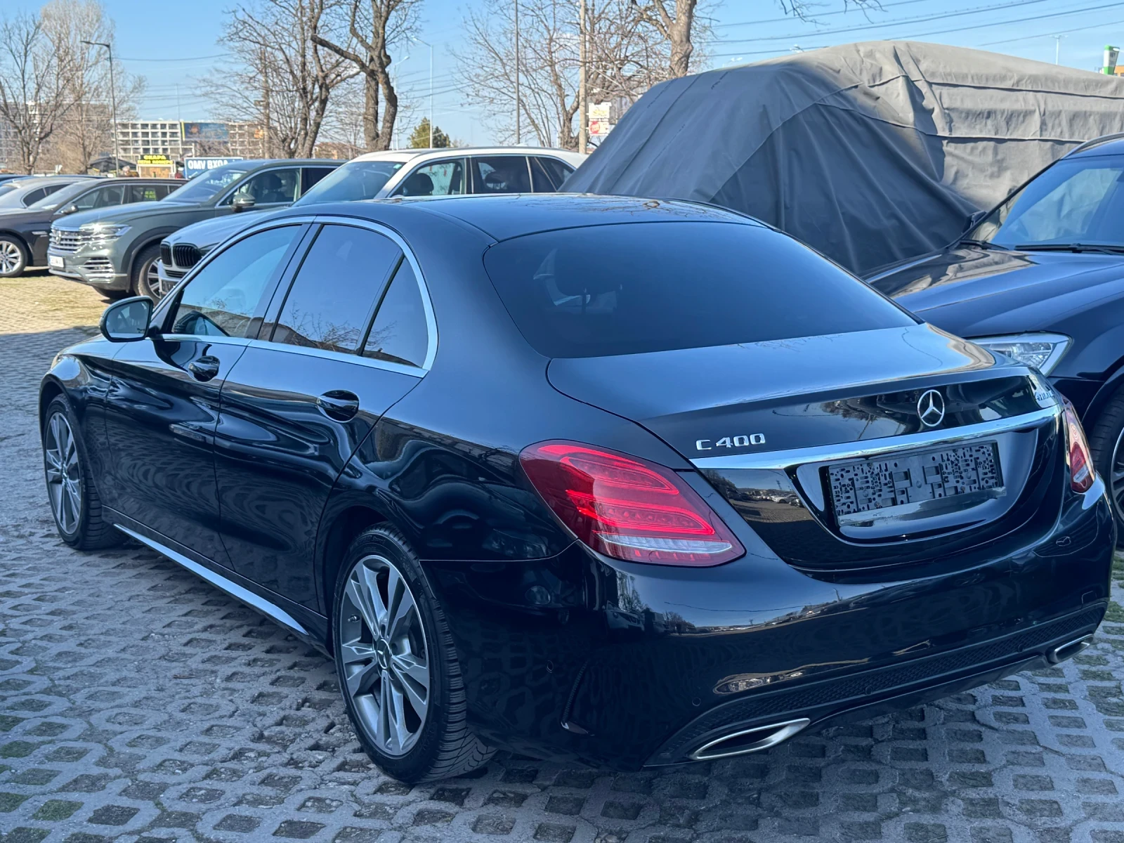 Mercedes-Benz C 400 AMG 4MATIC ПАНОРАМА КАМЕРА, снимка 5 - Автомобили и джипове - 53863847