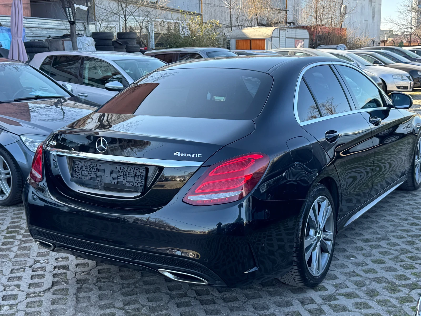 Mercedes-Benz C 400 AMG 4MATIC ПАНОРАМА КАМЕРА, снимка 6 - Автомобили и джипове - 53863847