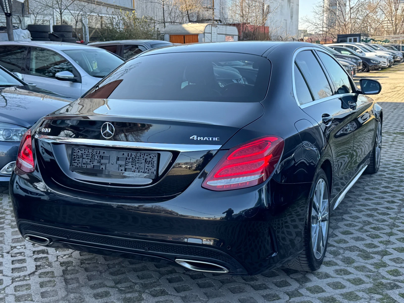 Mercedes-Benz C 400 AMG 4MATIC ПАНОРАМА КАМЕРА, снимка 8 - Автомобили и джипове - 53863847