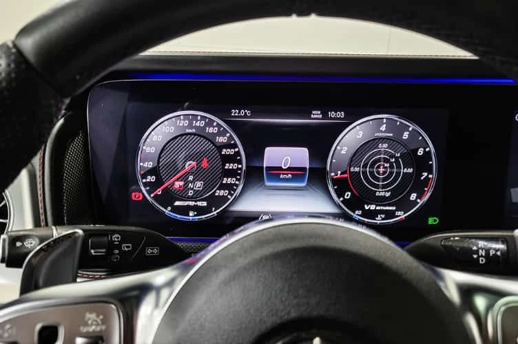 Mercedes-Benz G 63 AMG | DISTRONIC| 360| МАСАЖ| ПОДГРЕВ| ОБДУХ| BURMESTER, снимка 8 - Автомобили и джипове - 54016369